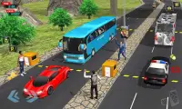 trò chơi lái xe buýt du lịch - trò chơi xe buýt Screen Shot 2