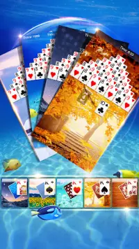 Pyramid Solitaire Screen Shot 3