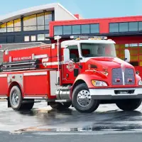 Jogos de quebra-cabeças de caminhão bombeiro gráti Screen Shot 0