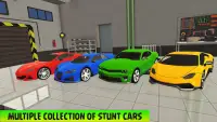 Ramp Car Stunts on Impossible Tracks Screen Shot 4