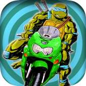 racing turtle motorcycle ninja