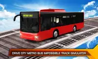 Drive City Metro Bus Impossible Track Simulator Screen Shot 0