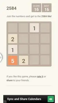 2048-fibonacci Screen Shot 1