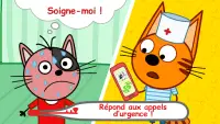 La Famille Chat Jeu de Docteur・Kids games & Cats! Screen Shot 1