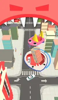 City Hole io: Robot Attack Screen Shot 1