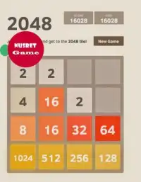 2048 Classic Game Screen Shot 0