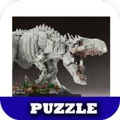 Sliding Puzzle Lego Jurassic