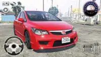 Driving Honda Civic - Drift Simulator Screen Shot 1