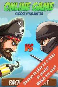 Pirates Vs Ninjas Free Games 2 Screen Shot 0
