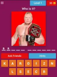 Wrestling super star quiz free Screen Shot 14