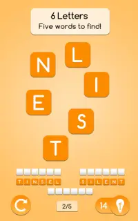 AnagrApp - Brain Training with words : Brain games Screen Shot 2