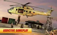 Helicopter Army : Flight Simulator Rescue Game 3D Screen Shot 1