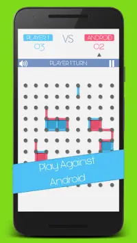 Dots and Boxes game Screen Shot 1