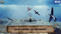 Aviões da 2 Guerra Mundial: Jogo de Combate Aéreo Screen Shot 0