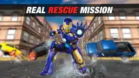 Grand Ninja Super Iron Hero Flying Rescue Mission Screen Shot 3