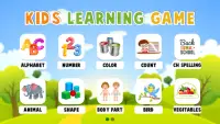 Kids Learning Games - Kids Educational All-in-One Screen Shot 2