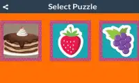 Food Puzzles For Kids Free Screen Shot 1