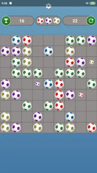 Bola warna - Color Ball Lines classic game Screen Shot 3