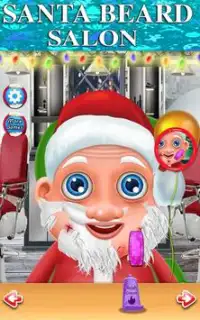 Santa Shave Beard Salon Hairstyle Kids Games 2018 Screen Shot 5