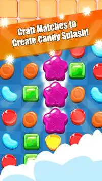 Candy Splash: Match-3 Puzzle Screen Shot 1