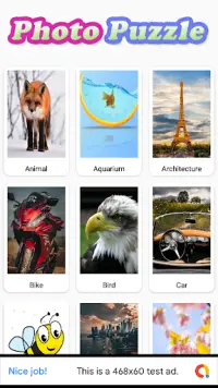 Photo Puzzle (Photo Puzzle for Kids Games) Screen Shot 1