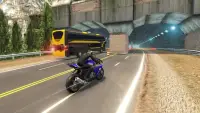 Bike VS Bus Free Racing Games – New Bike Race Game Screen Shot 0