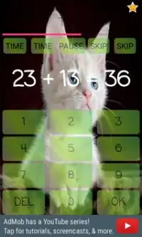 Cat Edition Math Training Game Screen Shot 4
