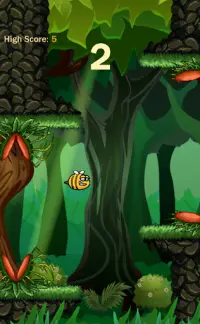 Flappy Bee Screen Shot 2