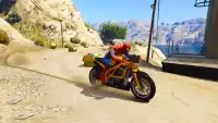 Super Heroes Bike Stunt Racing Game Screen Shot 2