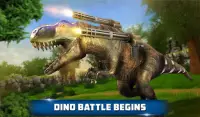 Dino War Juego supervivencia: simulador batalla Screen Shot 7