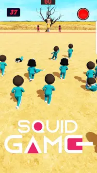 Squid Red Light Green Light Game Screen Shot 1