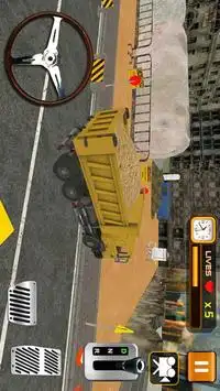 La grúa de construcción Sim 3D Screen Shot 2