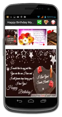 Birthday Greeting Cards Screen Shot 0