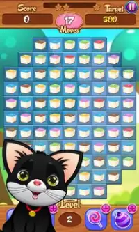 Cookie Kitty Cats Candy Crush Screen Shot 1