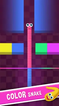 Snake vs Color Blocks - Snake Puzzle Game Screen Shot 4