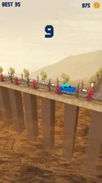 Build Your Way: Crossy Bridge Crash 2020 Screen Shot 1