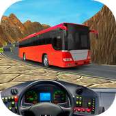 Offroad Bus Driving Uphill Monster Mountain 3D Sim
