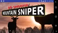 Sniper de montaña 3D Shooter Screen Shot 0
