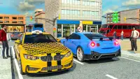 タクシーシミュレーターカーゲーム：タクシーゲーム3D Screen Shot 5