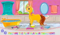 Rainbow Pony Hair Salon Screen Shot 3
