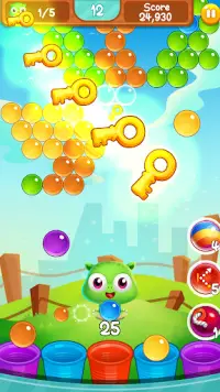 बबल शूटर गेम्स Bubble puzzle Screen Shot 4