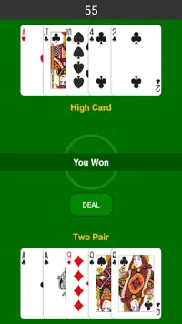 Simple Poker Screen Shot 2