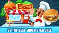 Best Burger Food Shop: Burger Cooking Games Screen Shot 0