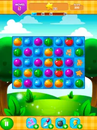 Fruits MashUp. Match 3 Puzzle Game Saga! Addictive Screen Shot 14
