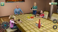 Virtual Mother - Happy Family Life Simulator Game Screen Shot 0