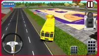 3D School Bus Driving Screen Shot 3