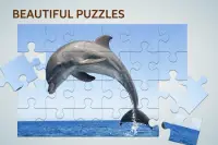 Sea Animals Jigsaw Puzzle Screen Shot 0