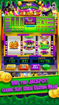 Halloween Candy Vegas Slots Mega Slot Machine FREE Screen Shot 5