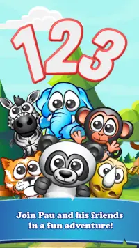 Pau Panda - Fun & Learn for kids Screen Shot 0