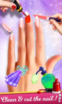 Nail Salon | Fashioin Girl Oddly Satisfying Game Screen Shot 4